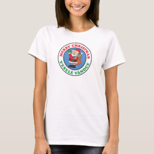 Camiseta Vesele Vanoce Navidades checos Santa T-Shirt