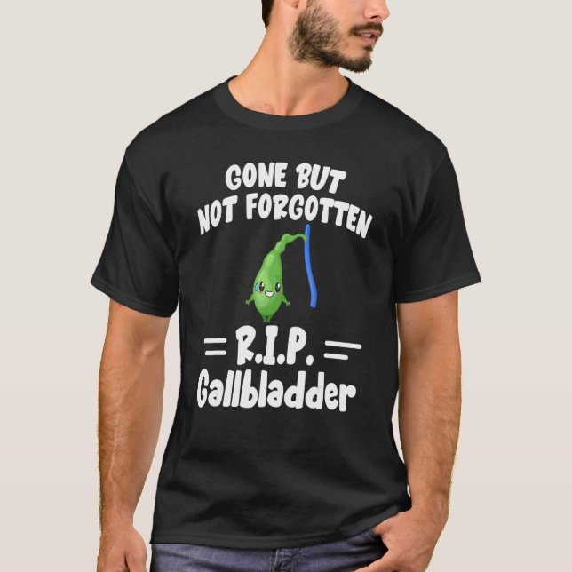 Camiseta Vesícula Biliar Vasectomía Ida Pero No Olvidada (Anverso)