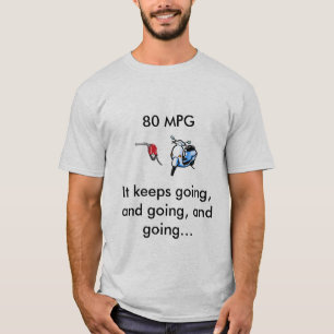 Camiseta Vespa 80 MPG que va y que va