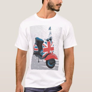 Camiseta Vespa clásica de la MOD