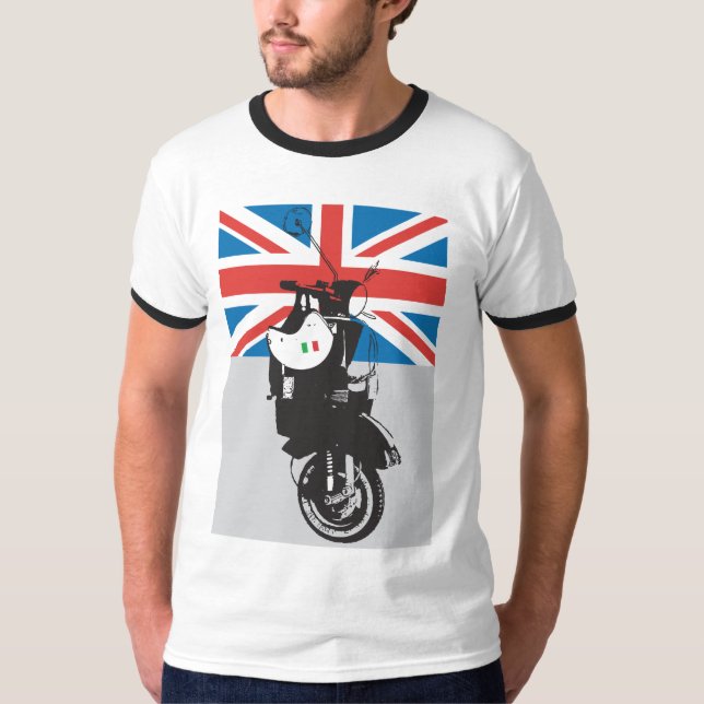 Camiseta Vespa del Vespa de Moto el | (Anverso)