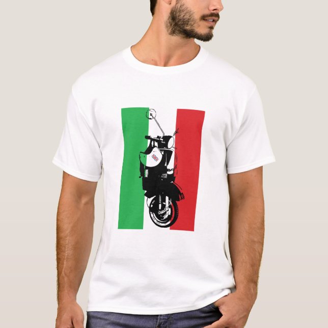 Camiseta Vespa retra de Moto el | (Anverso)