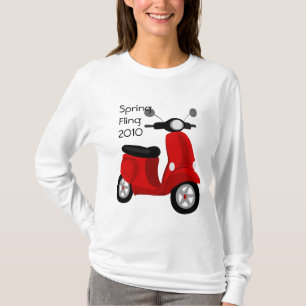Camiseta Vespa roja