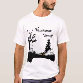 Camiseta Veste à Capuche "Cauchemar Vivant" Style horreur