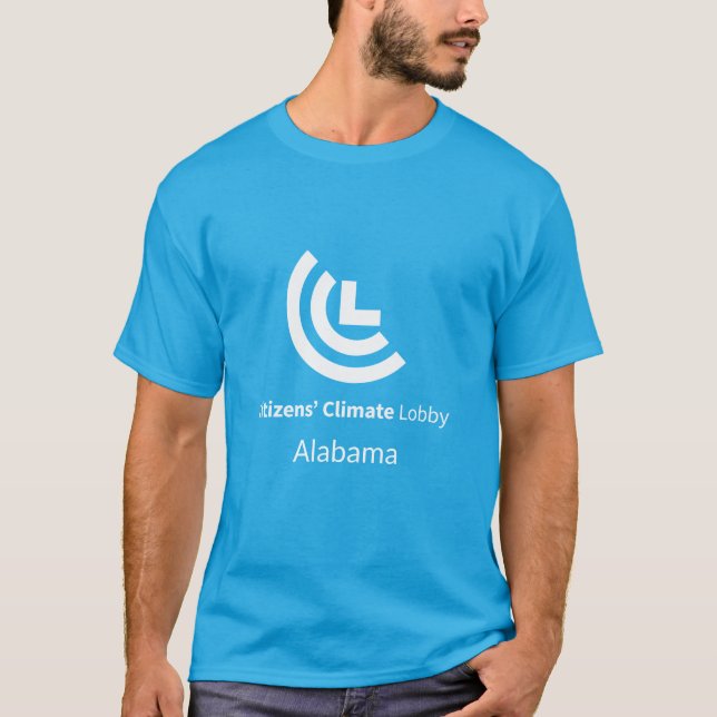 Camiseta Vestíbulo del clima ciudadano Alabama (solo frente (Anverso)