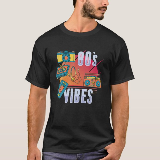 Camiseta Vestido Agradable De Los 80 Me Encantan Los Vestid (Anverso)