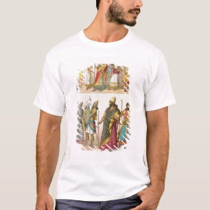 Camiseta Vestido asirio, del "der Voelker de Trachten",