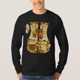 Camiseta Vestido Aventura Safari Con Binoculares De Expedic