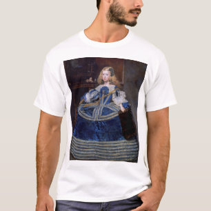 Camiseta Vestido azul de la infanta Margarita Teresa, Veláz