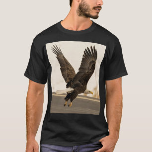Camiseta Vestido bordado de águila: