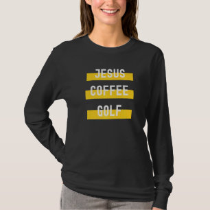 Camiseta Vestido cristiano Jesús Café Golf