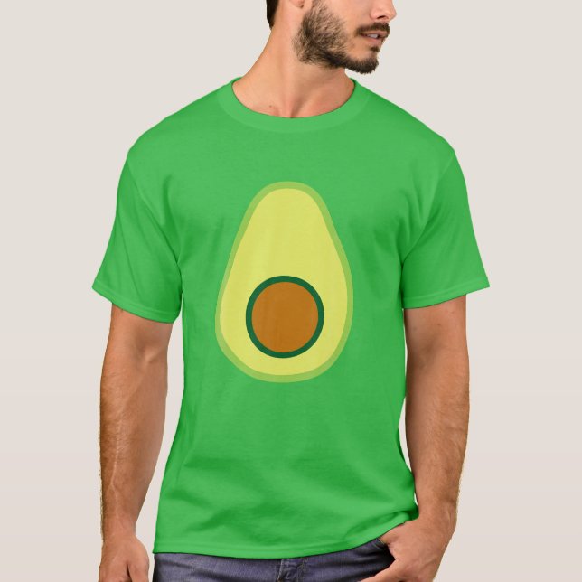 Camiseta Vestido de aguacate Halloween acierto grupo de mod (Anverso)
