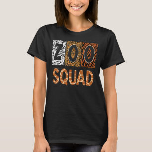 Camiseta Vestido de animales salvajes de la brigada Safari