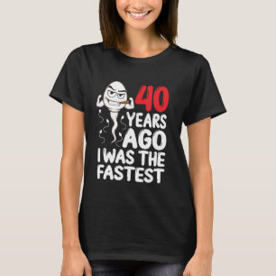 Camiseta Vestido de broma para el cumpleaños 40 Hace 40 año