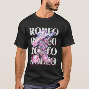 Camiseta Vestido de Concierto Country de Vaquera de Rodeo D