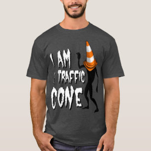 Camiseta Vestido De Conos De Tráfico Soy Un Cono De Tráfico