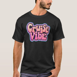 Camiseta Vestido de cruceros Vacaciones Vibe Bubble Gum Pin