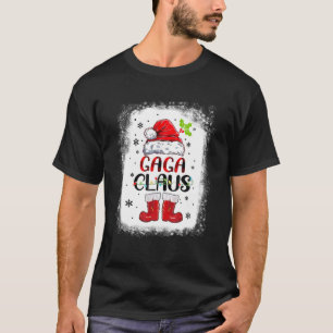 Camiseta Vestido De Gaga Santa Claus Para Hombres Mujeres N
