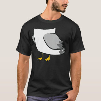 Camiseta Vestido de gaviota Ropa perezosa disfraz de gaviot