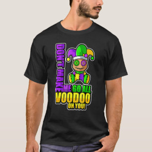 Camiseta Vestido De Mardi Gras No Me Hagan Seguir Todo El V