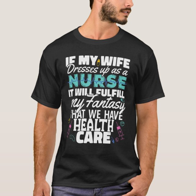 Camiseta Vestido de mujer como Enfermería de enfermera Cump (Anverso)