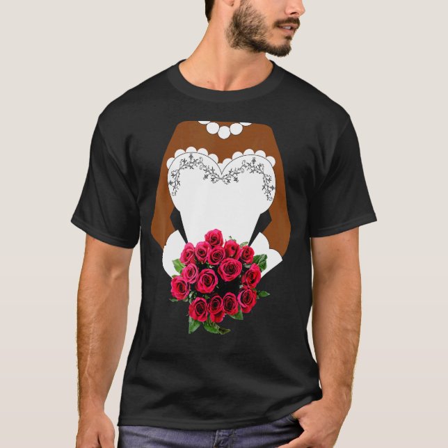 Camiseta Vestido de Novia Despedida de Soltera Novia Melani (Anverso)