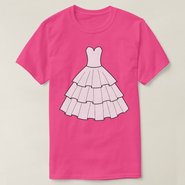 Camiseta Vestido de Novia Fiesta de Despedida de Soltera (Diseño del anverso)