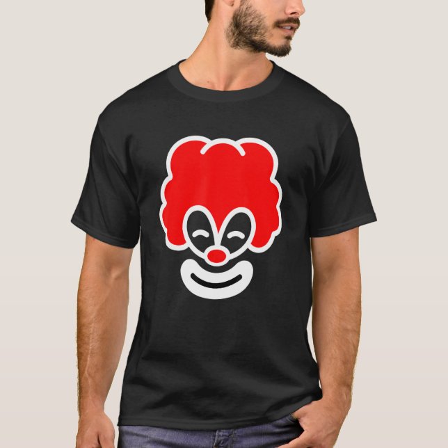 Camiseta Vestido de payaso Circo Payaso Hija Nariz Roja (Anverso)