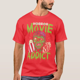 Camiseta Vestido de película de terror para el festival de