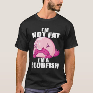 Camiseta Vestido de pez lobo - Cara de pez blob feo - Blo g