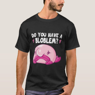 Camiseta Vestido de pez lobo - Cara de pez blob feo - Blo g