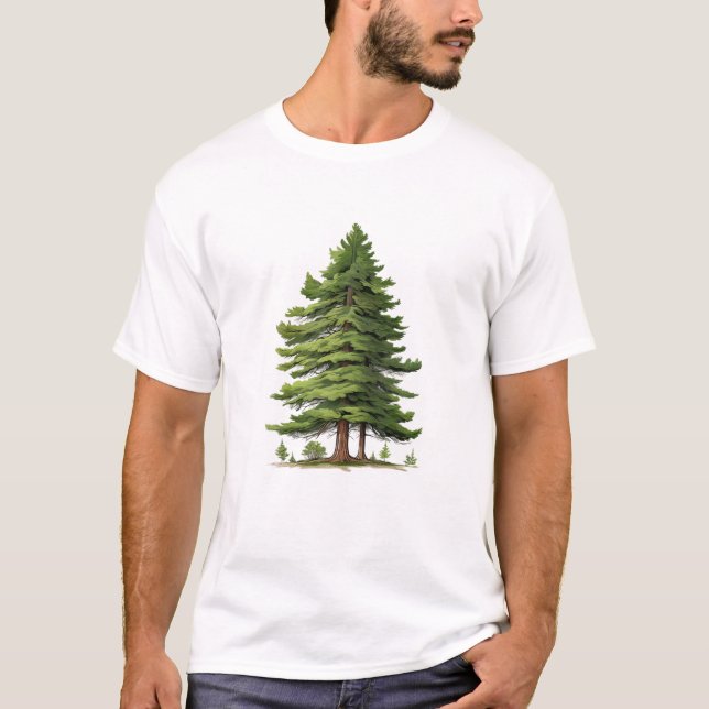 Camiseta Vestido de Pinaceae (Anverso)
