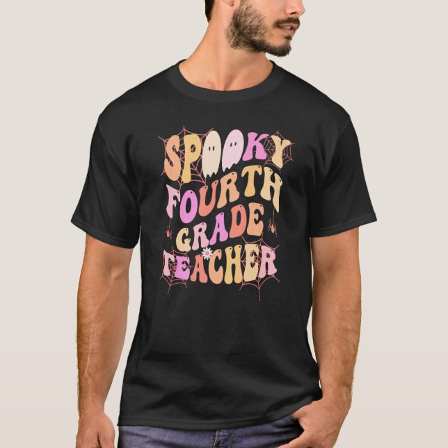 Camiseta VESTIDO DE PROFESOR DE 4º GRADO, Este Es Mi Fabool (Anverso)