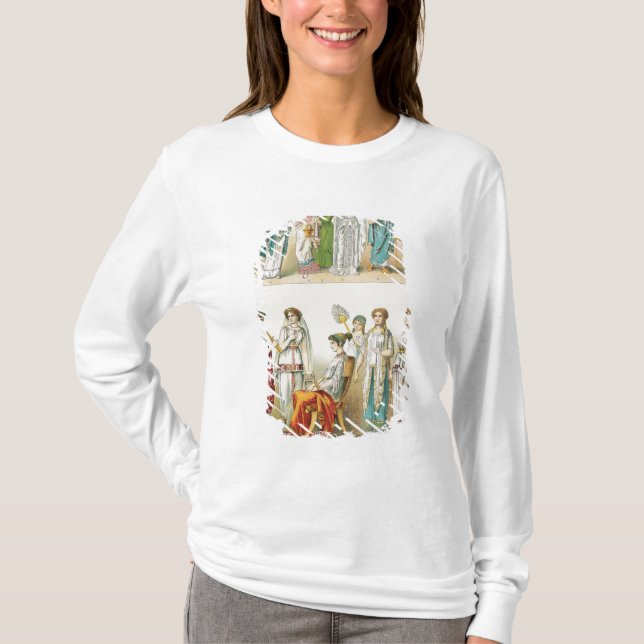 Camiseta Vestido de teatro griego (Anverso)