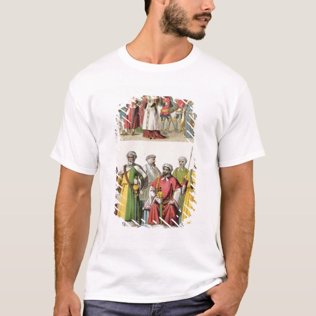 Camiseta Vestido del español y del Moorish (Anverso)