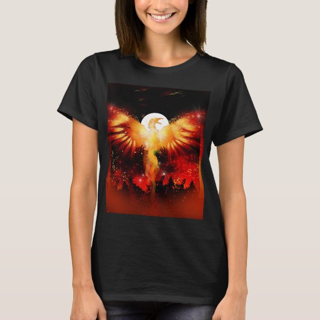 Camiseta Vestido del tanque Phoenix Rising (Anverso)