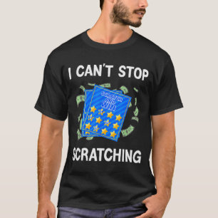 Camiseta Vestido Divertido de Billete de Lotería para un Am