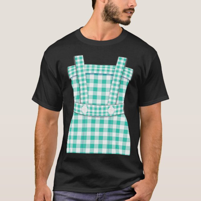 Camiseta Vestido Dorothy de Halloween  (Anverso)