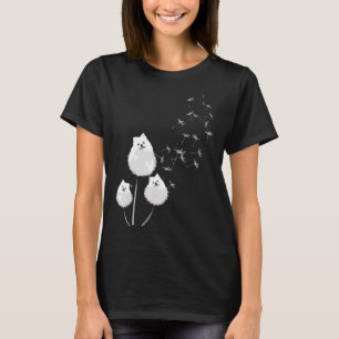 Camiseta Vestido pomerano de flores de Dandelion