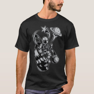 Camiseta Vestido proactivo astronauta