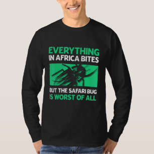 Camiseta Vestido Safari Todo En África Bites Tour Gui