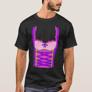 Camiseta Vestido sucio disfraz disfraz vestido de mujer dum