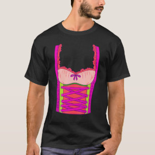 Camiseta Vestido sucio disfraz disfraz vestido de mujer dum