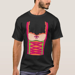 Camiseta Vestido sucio disfraz vestido de ropa sucia pino d