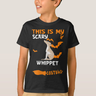 Camiseta Vestimenta con marioneta Halloween Perro perezoso 