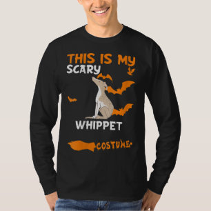 Camiseta Vestimenta con marioneta Halloween Perro perezoso 