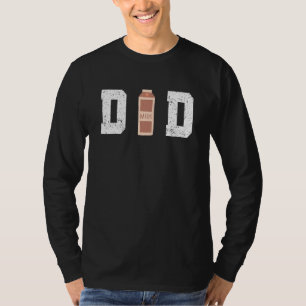 Camiseta Vestimenta de papá de leche de chocolate Guay para