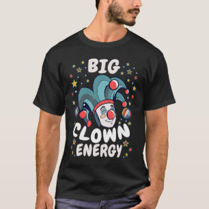 Camiseta Vestimenta de payaso de energía