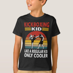 Camiseta Vestimenta divertida de kickboxer infantil - Kickb