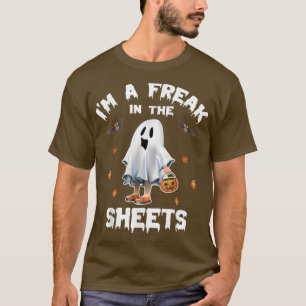 Camiseta Vestimenta fantasma de Halloween Soy un loco en la
